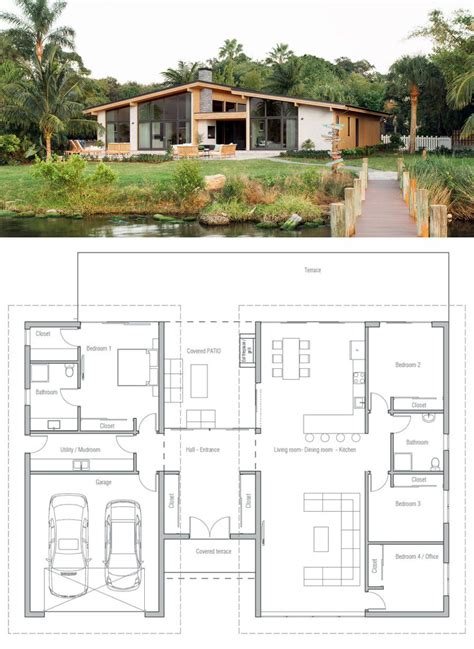 Modern Dog Trot House Plans - Minimal Homes