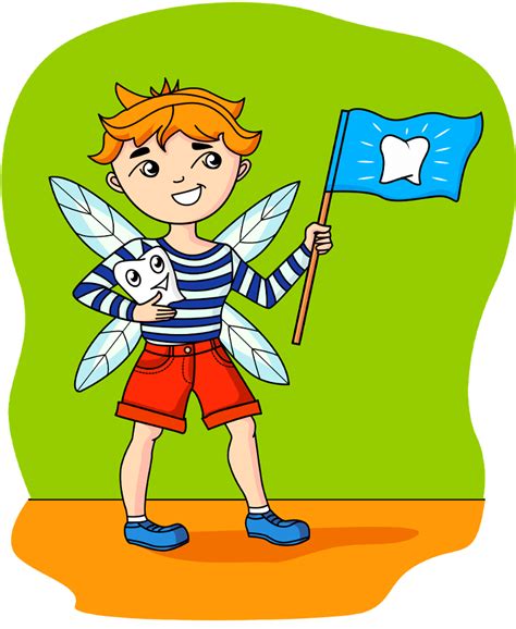 Boy Tooth Fairy - Free Stock Illustrations | Creazilla