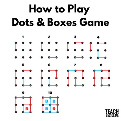 Dots and Boxes Game: How to Play - Teach Beside Me