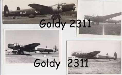 RAF AVRO LINCOLN Bomber Aircraft - Four Original Photographs £5.00 ...