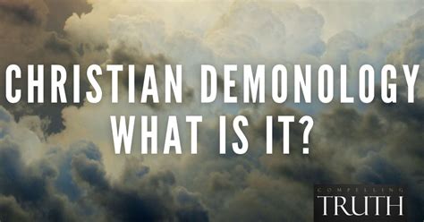 Christian Demonology – What is it?