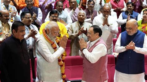 At BJP meet, PM Modi tells MPs to focus on social issues, reach out to ...