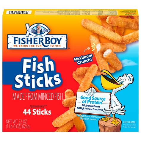 Fisher Boy Frozen Fish Sticks - Shop Fish at H-E-B