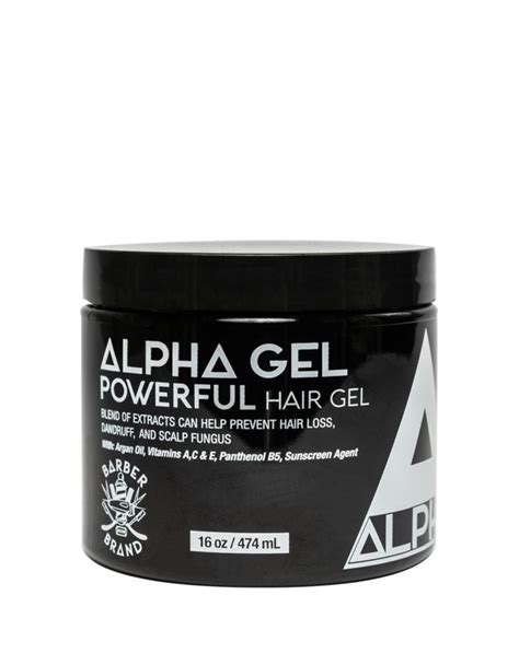 ALPHA Hair GEL – La Trovadora Barber & Beauty Supply