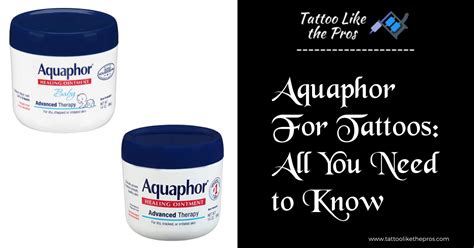 Details 52+ aquaphor for tattoo healing super hot - in.cdgdbentre