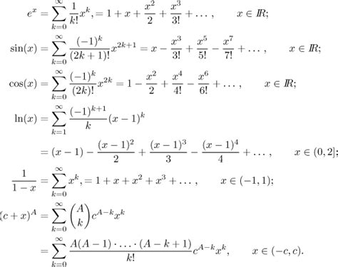 Math Tutor - Series - Theory - Function series