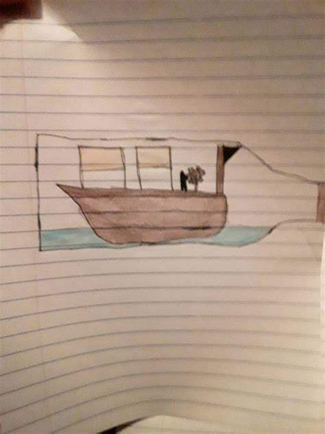 Ship in a bottle by ThatBookNerd on DeviantArt