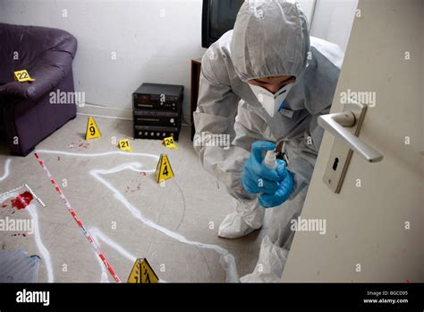 Forensic At Crime Scene