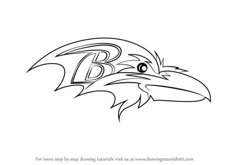 Baltimore Ravens Logo Coloring Pages - JoyceropHebert