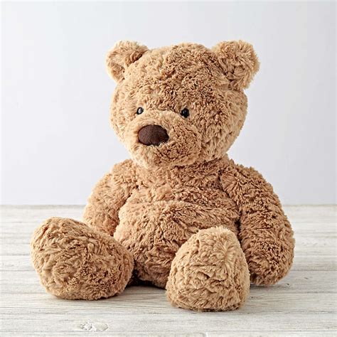 Jellycat Medium Brown Bear Stuffed Animal + Reviews | Crate & Kids