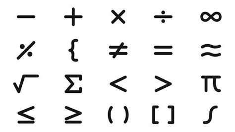 Afbeeldingen over "Mathematical Symbols" – Blader in stockfoto's ...