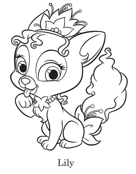 Palace Pets Coloring Pages at GetColorings.com | Free printable ...