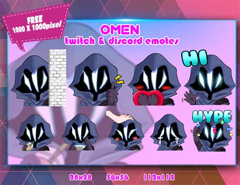 Omen Valorant Chibi Twitch Emotes Pack Discord Emotes Pack - Etsy Ireland