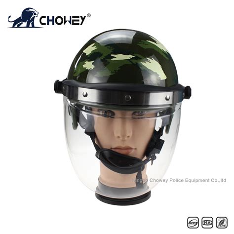 High Quality Camouflage Color Police Anti Riot Helmet with Gas Mask ...