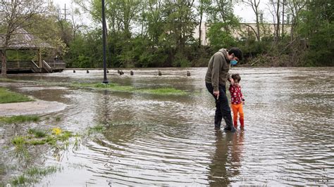 River flooding causes evacuations in Mich. as heavy rain sets records