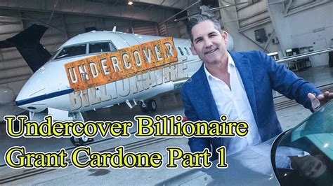 Undercover Billionaire Season 2 GRANT CARDONE part 1 - YouTube