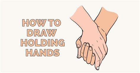 How to Draw Holding Hands - Really Easy Drawing Tutorial | Drawing ...