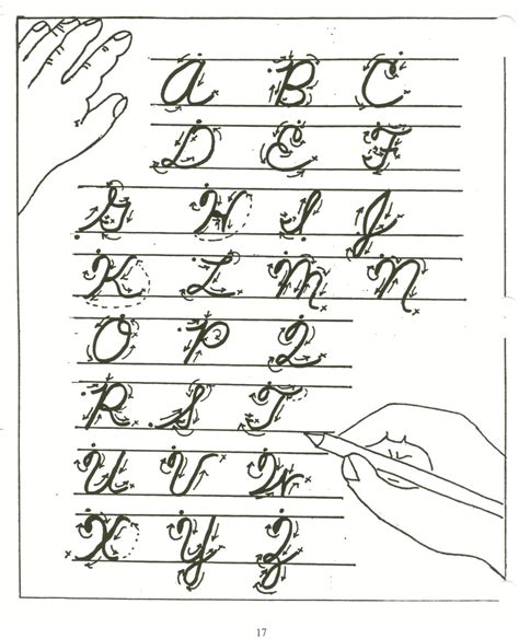 Pictures Of Cursive Letters