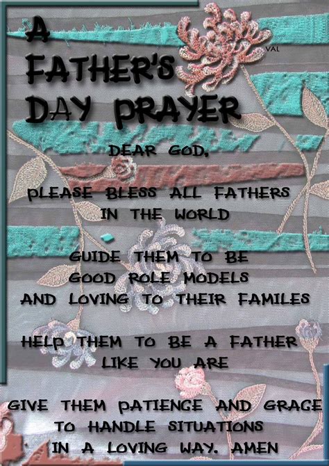 A Father’s Day Prayer | Father's day prayer, Prayer for fathers, Prayers