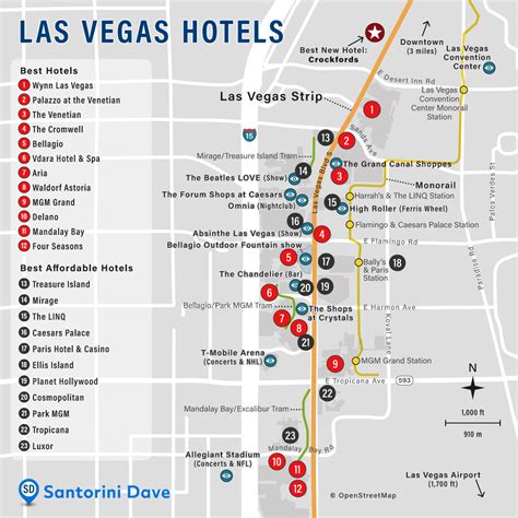 Mandalay Bay Resort Map