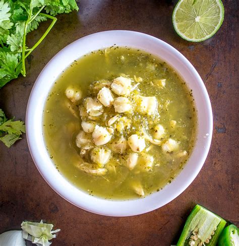 Easy Pozole Verde | Mexican Please