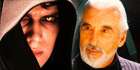 Why Sith Lords Have Yellow Eyes (But Dooku Doesn't)