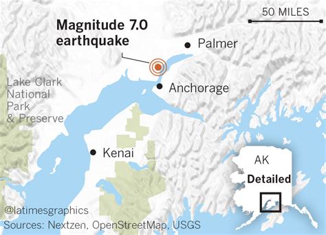 Magnitude 7.0 earthquake rattles Anchorage, unleashes powerful ...