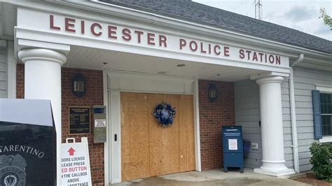 Police investigating shooting at Leicester Police Station