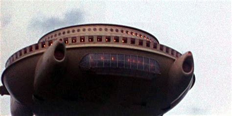 The Daleks Spaceship from Daleks Invasion Earth 2150 A.D Flying over ...