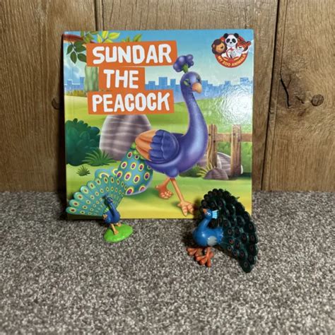 DEAGOSTINI MY ZOO Animal And Book Sundar the Peacock £4.99 - PicClick UK