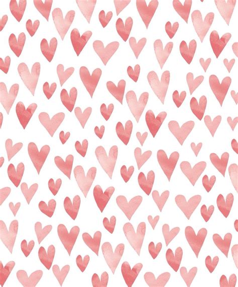 Fashion Wallpaper Vintage Hearts Pink | Valentines wallpaper, Pattern ...