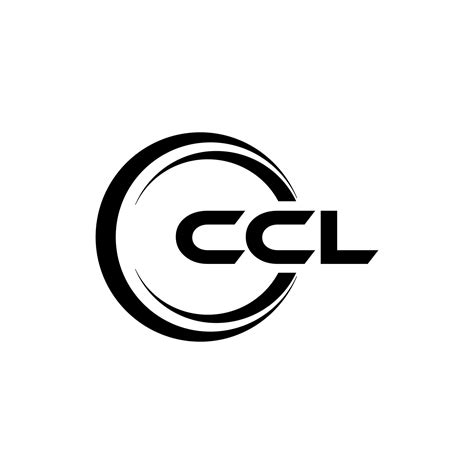 CCL letter logo design in illustration. Vector logo, calligraphy ...