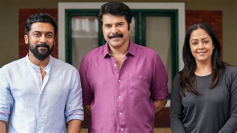 Suriya thanks Mammootty for his hospitality, great food Kaathal set ...