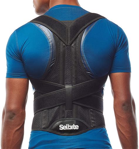 Amazon.com: Back Brace Posture Corrector for Men and Women - Adjustable ...