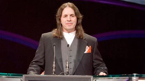 Bret Hart Was Inducted Into The Hall Of Fame In 2006 - Bret Hart Wwe ...