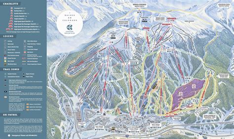 Telluride Ski Resort Trail Map