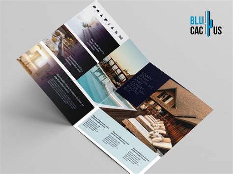 Luxury Hotel Brochure Template | BluCactus New York, Dallas