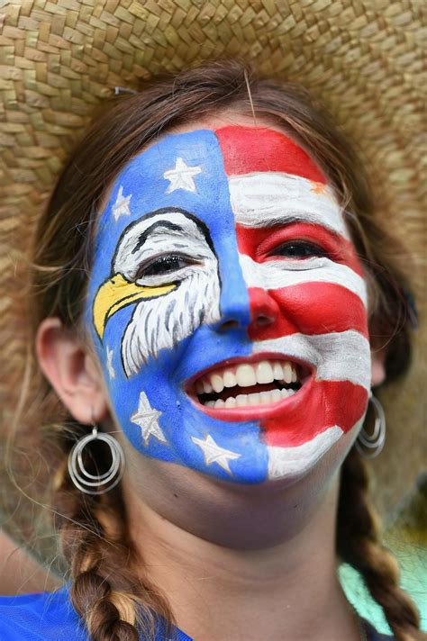 Amazingly Patriotic USA World Cup Face Paint Because America Does ...