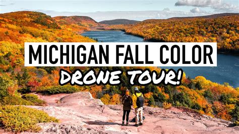 Michigan Fall Color Tour! 🍁 | Relaxing Fall Foliage in Northern ...