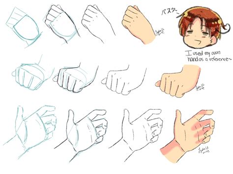 How To Draw Anime Hands Step By Step at Drawing Tutorials