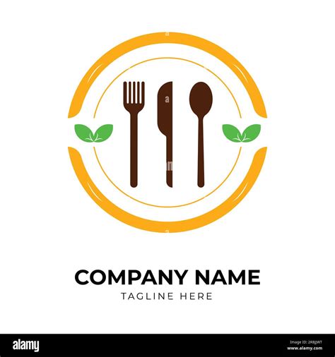 Modern restaurant logo design template Stock Vector Image & Art - Alamy