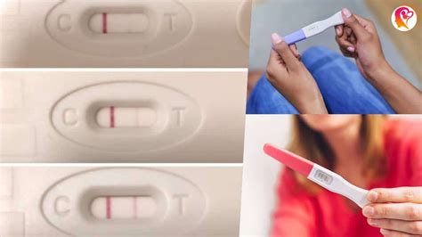 Faint line in pregnancy test kit after some time of negative results ...