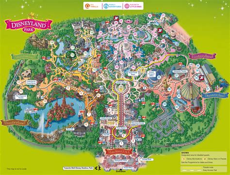 Disneyland Paris Park Maps - DLP Tickets