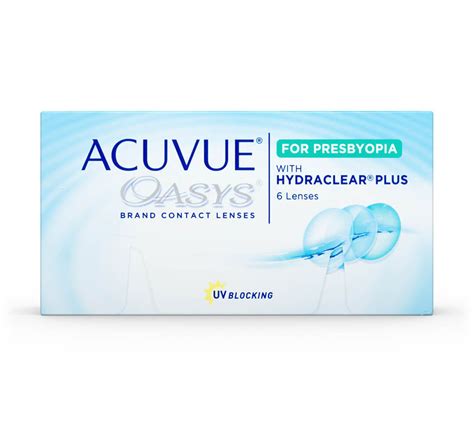 Acuvue Oasys Hydraclear Plus for Presbyopia | Lentilles de Contact ...