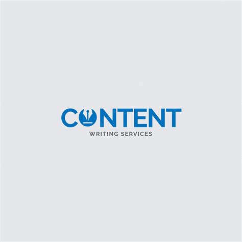 Premium Vector | Content writing logo two colors flat pen logo minimal ...