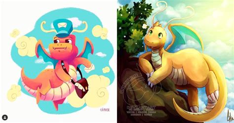 Pokémon: 10 Amazing Pieces Of Dragonite Fan Art Fans Will Love