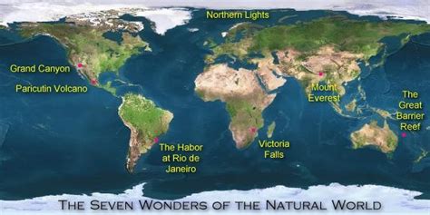 The Seven Natural Wonders Of The World