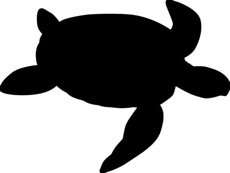 SVG > schwimmen Flossen Schildkröte Kopf - Kostenloses SVG-Bild ...