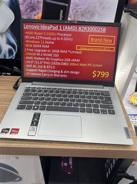 Lenovo ideapad slim 1, Computers & Tech, Laptops & Notebooks on Carousell