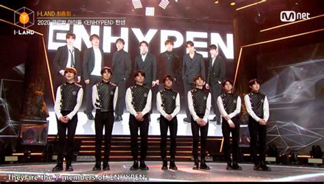 The Finale Of "I-LAND" Culminates To The Debut Of ENHYPEN